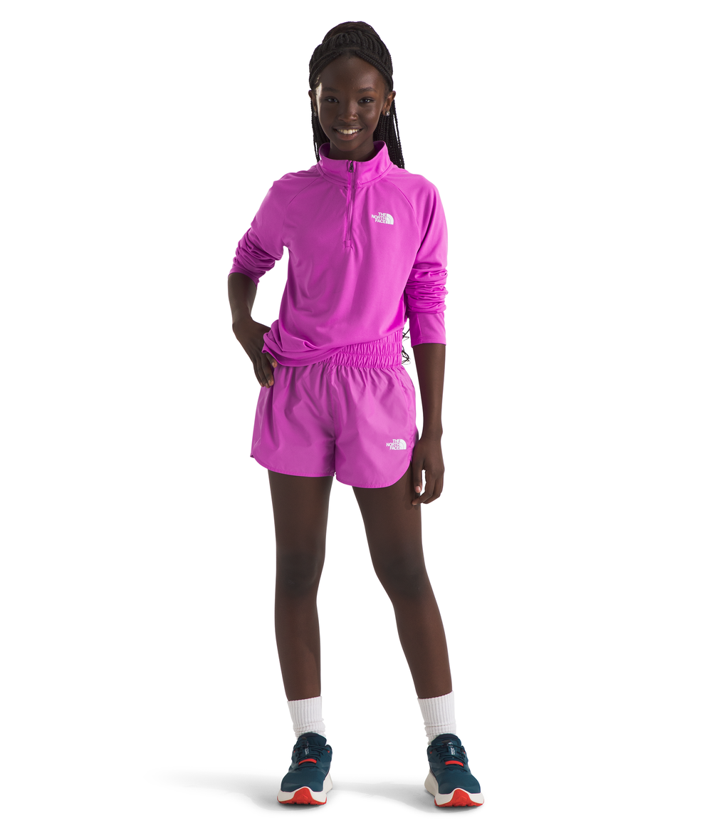 The North Face Youth Girls' Never Stop Woven Shorts - Lightweight Quick-Dry Athletic Shorts for Hiking, Running & Outdoor Activities