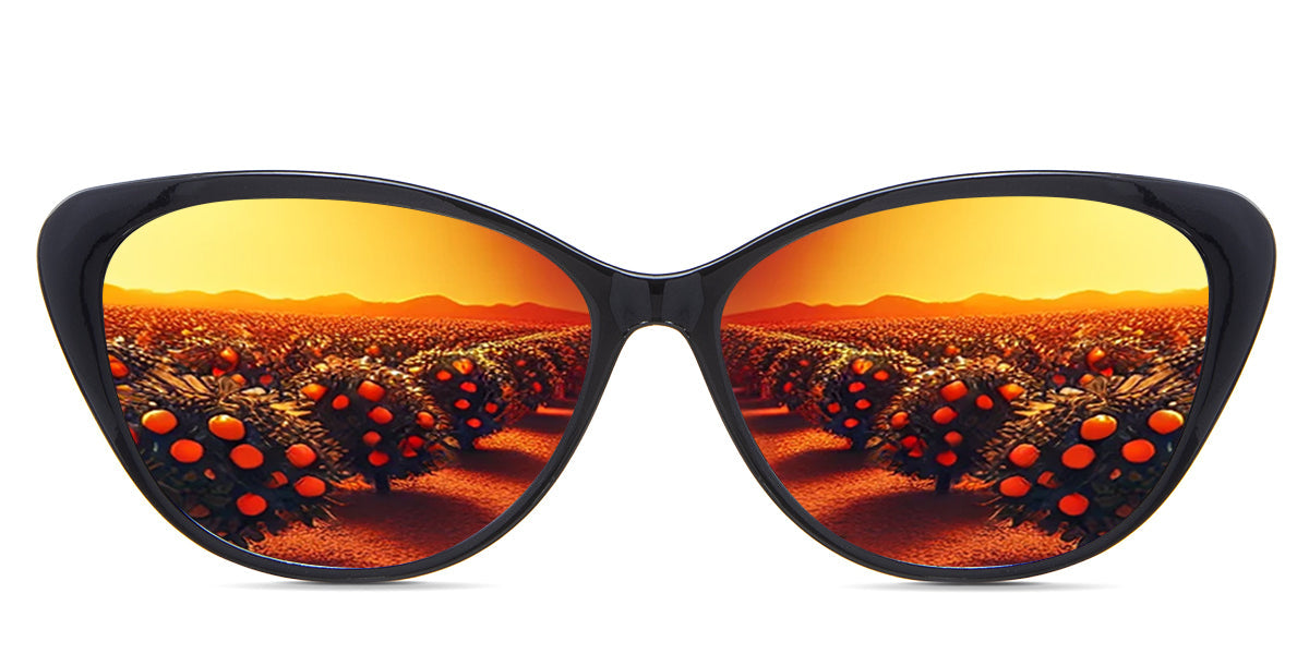 Amber Women's Prescription Sunglasses - UV Protection, Stylish & Comfortable for Driving, Outdoor Activities & Fashion