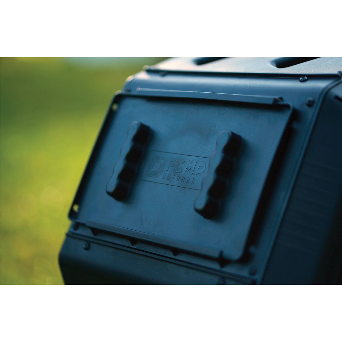 FCMP Outdoor Tumbling Composter - 22.5 Gallon Dual Chamber Compost Bin for Organic Waste - Perfect for Backyard, Garden & Eco-Friendly Composting