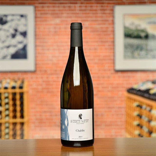 2023 Chablis Famille Savary Premium French White Wine - Perfect for Dinner Parties & Gift Giving