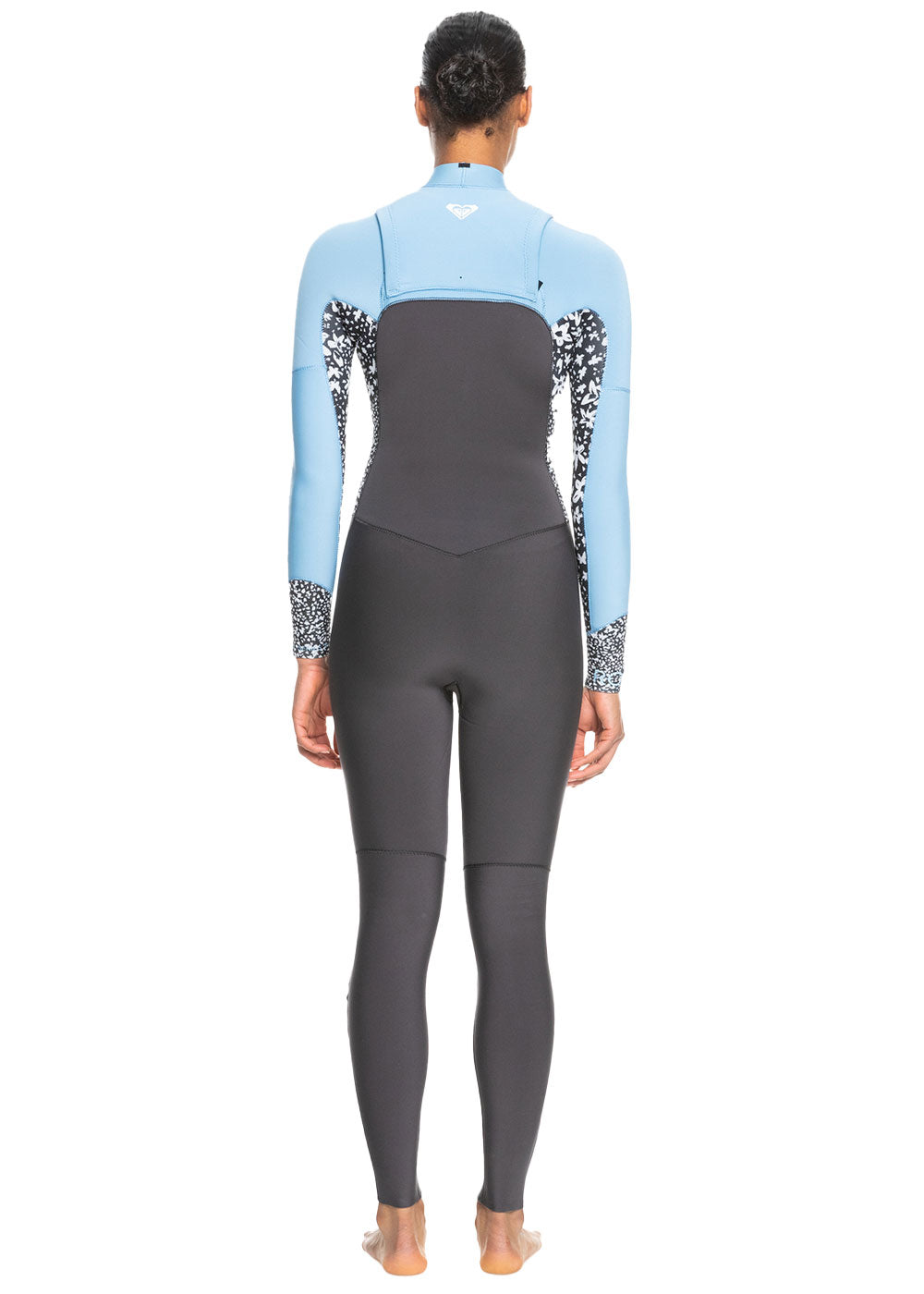 Roxy 3/2mm Women's Swell Series Chest Zip Steamer Wetsuit - Perfect for Surfing, Diving & Water Sports