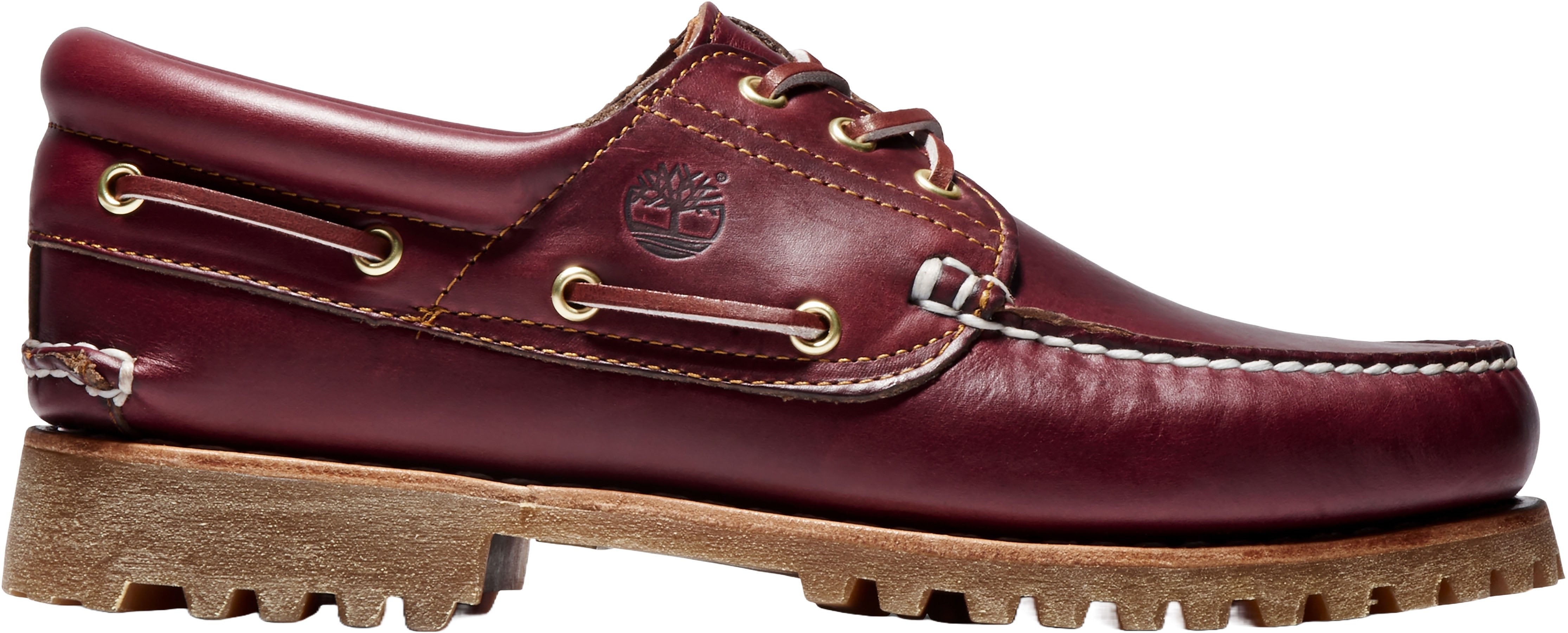 Men's 3 Eye Lug Handsewn Boat Shoes - Classic Leather Slip-On Loafers for Casual & Business Wear | Perfect for Sailing, Driving, and Office Occasions