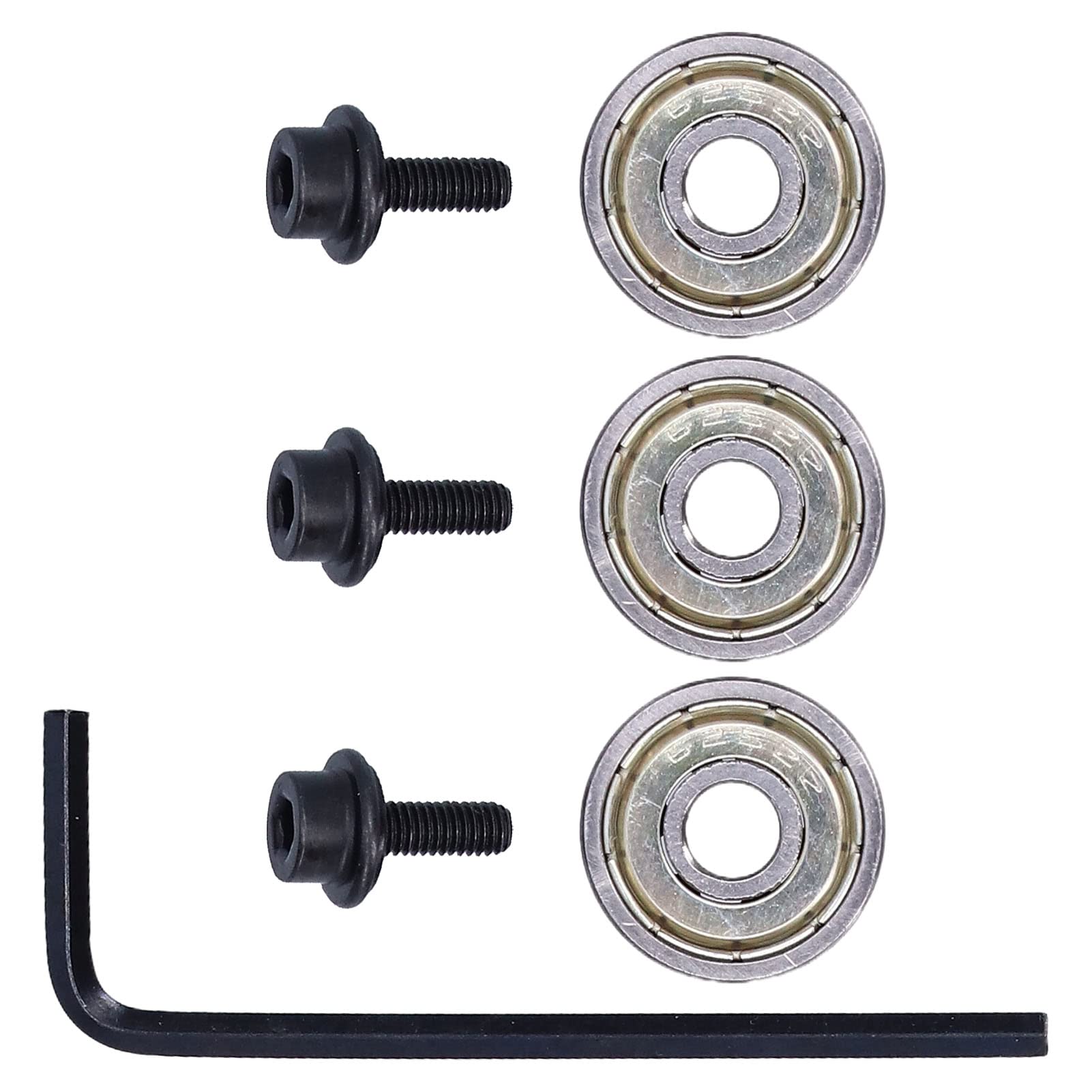 Steel Bearing Accessories - Metal Shield Replacement Hard Cutter Heads with Upper Bearings | Energy Efficient for Milling Cutters | Ideal for Industrial Machining & Metalworking