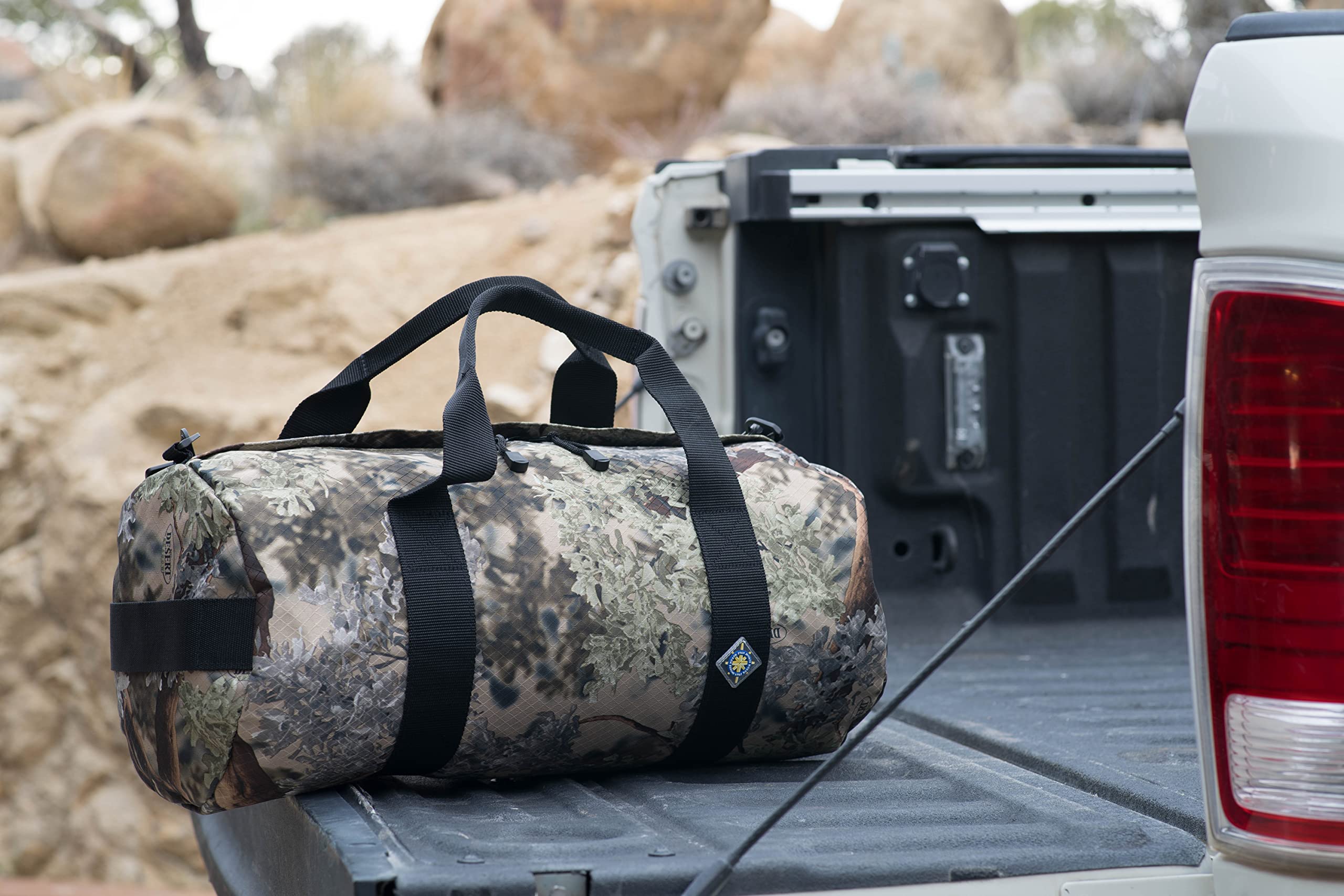 North Star Sports Large Duffle Bag - Heavy Duty Waterproof Gym & Travel Bag | Foldable Tactical Gear Storage | Perfect for Workout, Military Equipment & Airplane Carry-On Luggage