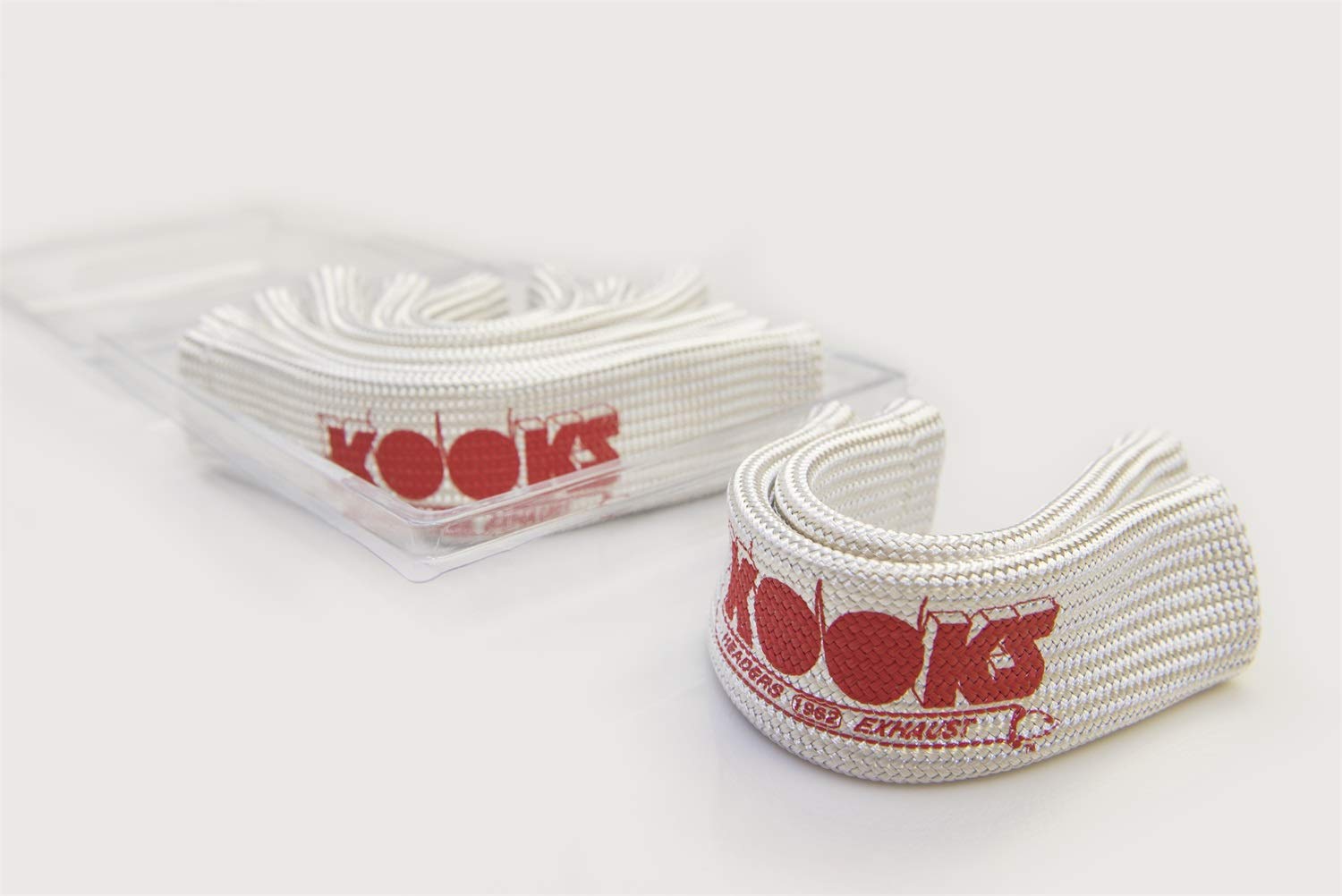 Custom 750201 Spark Plug Sleeves - Natural with Red Logo (Pack of 8) - High Temperature Protection for Motorcycle, ATV & Small Engine Maintenance