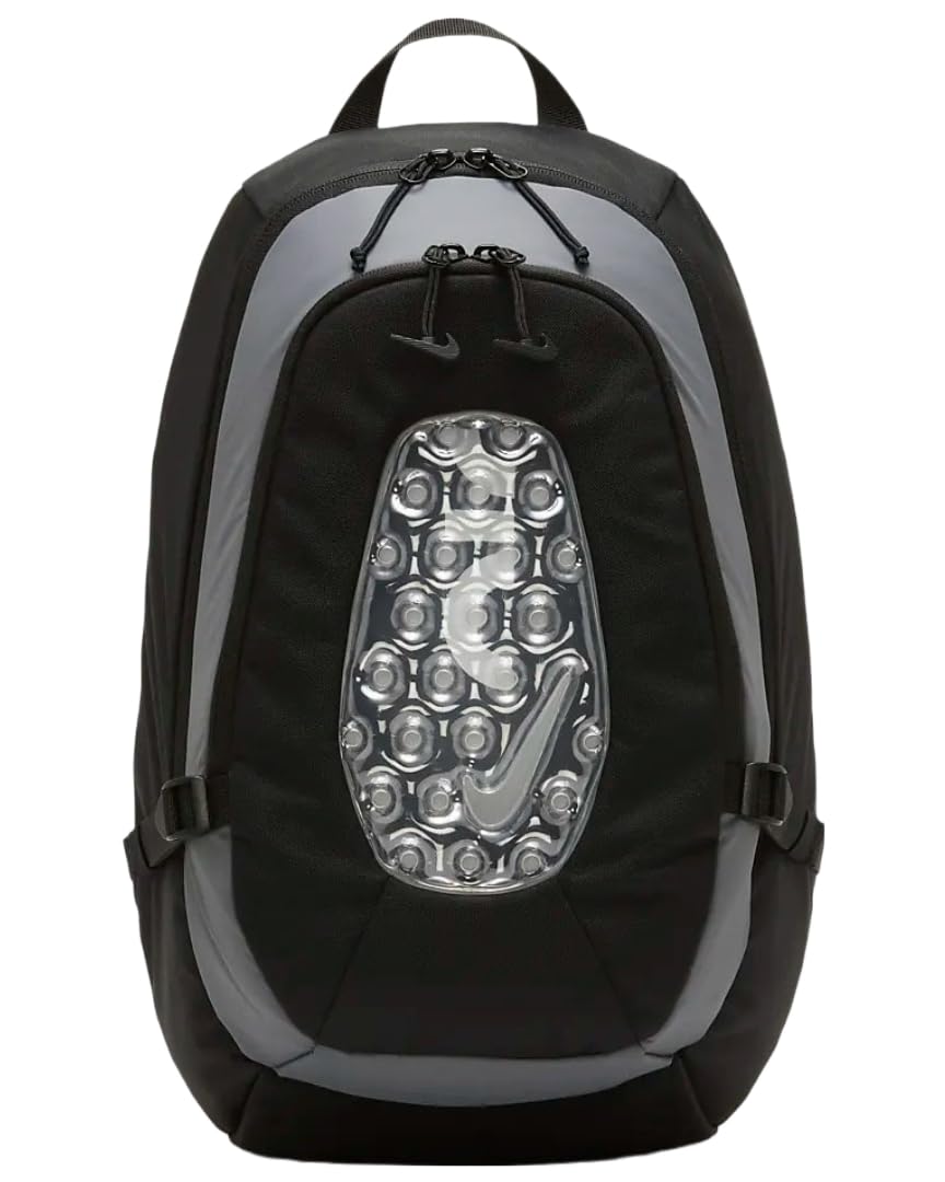Nike Air Backpack Unisex - Lightweight Durable School & Travel Backpack (Black/Iron Grey/White) for College, Gym, Hiking & Everyday Use