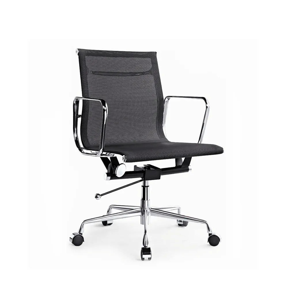 Ergonomic Aero Meeting Chair - Breathable Mesh Back & Adjustable Height - Perfect for Office, Conference Rooms & Home Workspaces