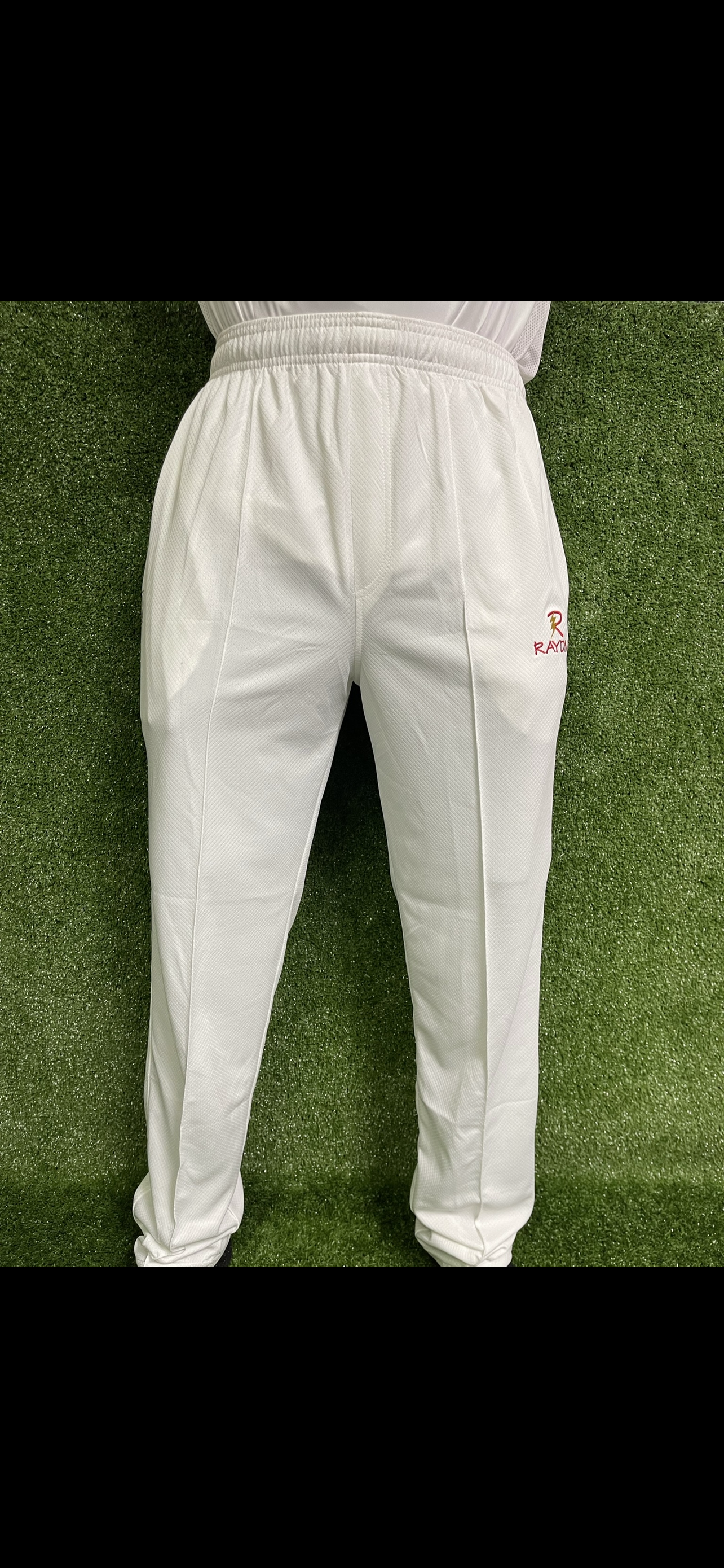 Raydn Cricket White Pant - Comfortable & Stylish Cricket Pants for Men - Perfect for Sports, Training & Outdoor Activities
