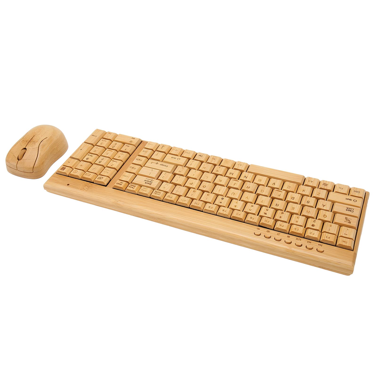 2.4GHz Wireless Mouse and Keyboard Combo - Eco-Friendly Computer Accessories for Home & Office Use | Fast Wireless Connection, Ergonomic Design for Comfortable Typing & Gaming