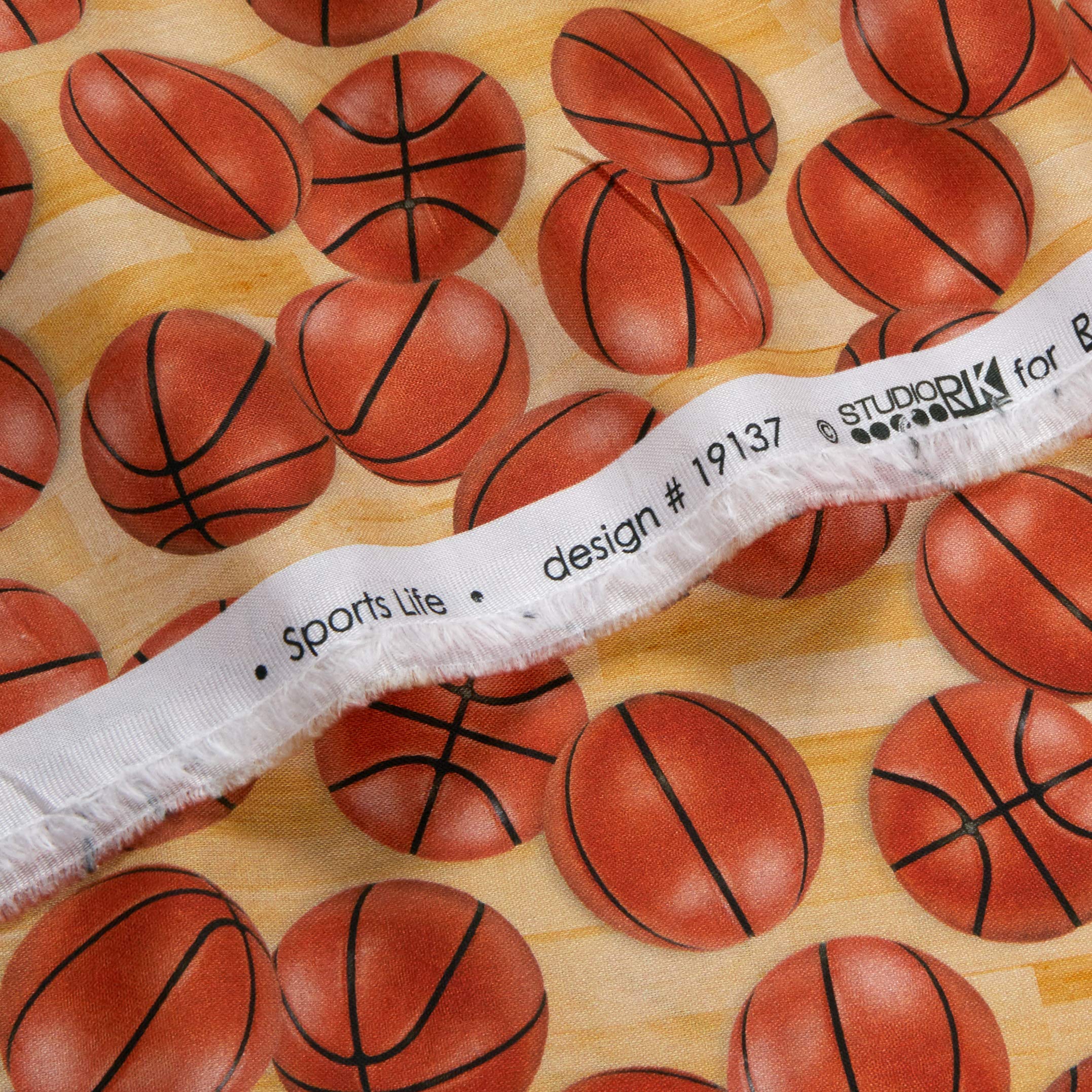 Kaufman 5-Pack Basketballs - Natural Fabric for Sports & Training