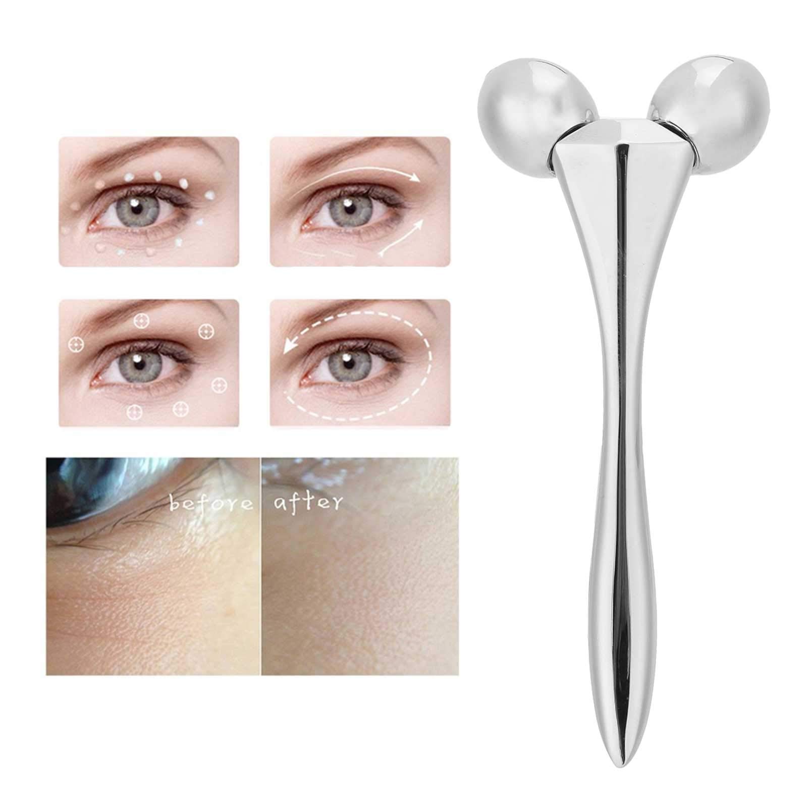 Portable Face & Eye Roller Massager for Relieving Eye Fatigue - Travel, Business & Work Use - Comfortable Handheld Design for On-the-Go Relaxation