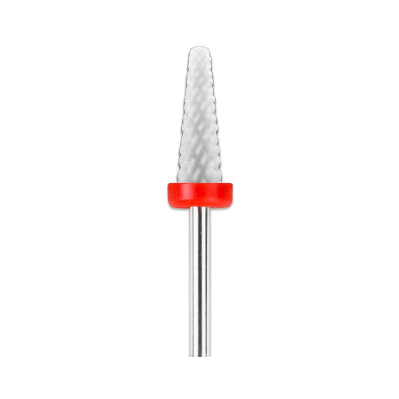 Premium Ceramic Cone Nail Drill Bit for Nail Art - Professional Manicure & Pedicure Tool for Salon & Home Use