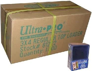 Ultra Pro 1000-Pack 3x4 Top Loaders - Premium Card Protectors for Sports Cards (Baseball, Football) & Trading Cards (Magic, Yugioh) - Perfect for Collectors, Grading & Display