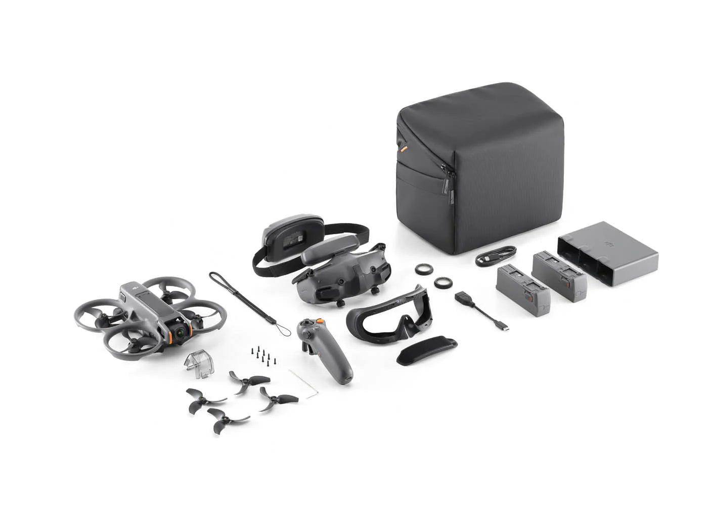 DJI Avata 2 FPV Drone Tactical Kit - Professional FPV Racing Drone with HD Camera for Indoor Reconnaissance Operations | Perfect for Security Surveillance, Search & Rescue Missions