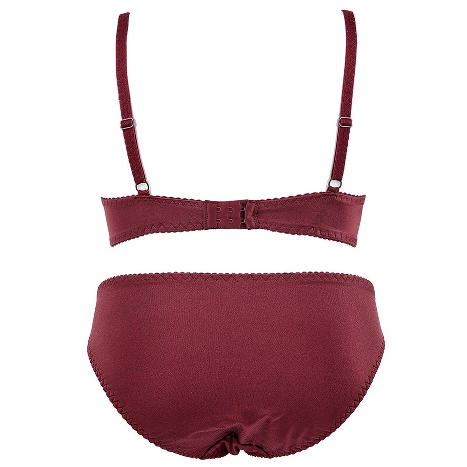 Nature Women's Lace Lingerie Set - Thin Transparent Embroidery Bra & Panties for Comfort and Style | Perfect for Everyday Wear, Date Nights & Special Occasions