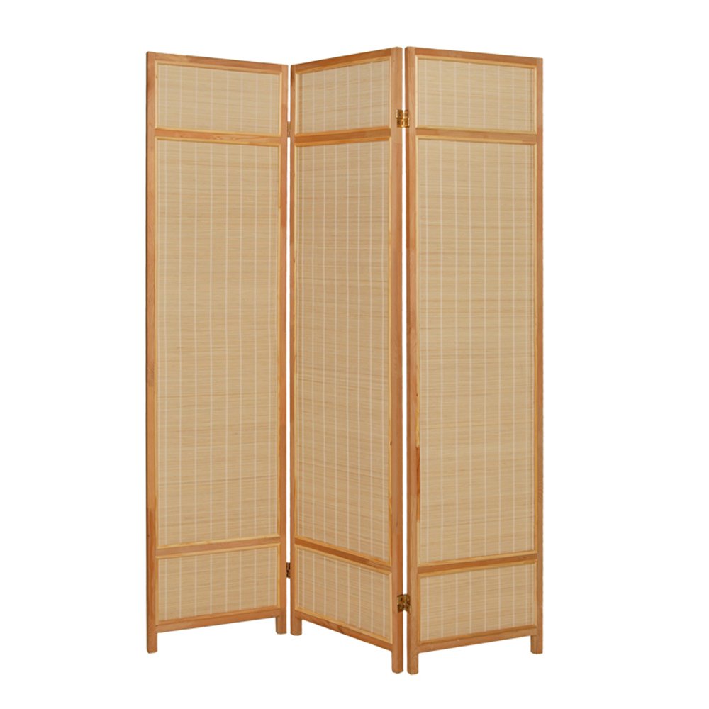 Pine Layered Screen Room Divider - 52