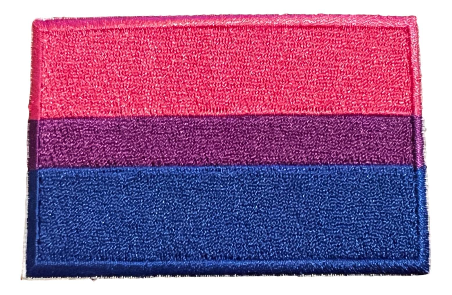 Bisexual Pride Flag Iron On Patch 3