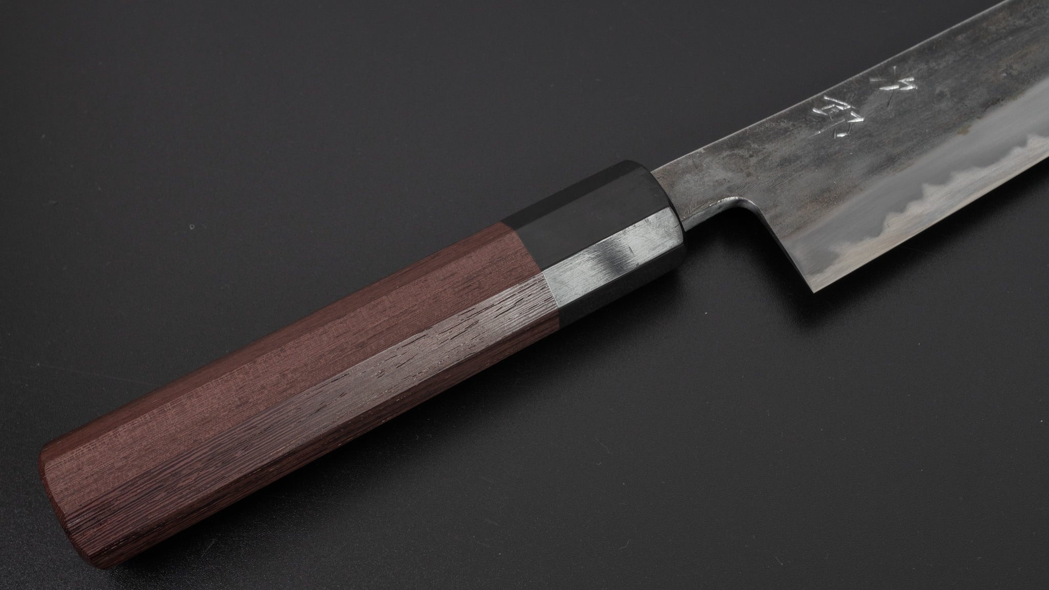 Premium Jiro Tsuchime Wa Sujihiki 210mm Japanese Slicing Knife with Taihei Tagayasan Handle - Perfect for Sushi, Sashimi & Meat Carving (#123)
