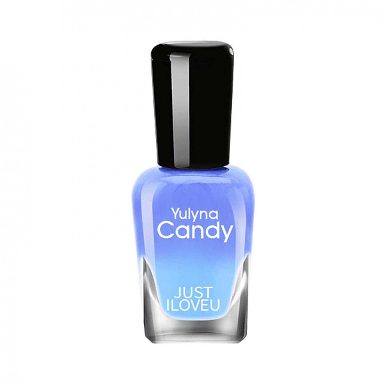 Temperature Changing Gel Nail Polish - Long Lasting UV LED Soak Off Glitter Nail Art Polish (7ml, Clear/Multi Color) for DIY Manicures, Parties & Special Occasions