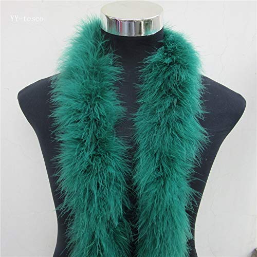 10M Turkey Feather Boa Scarf - Soft Pink Feather Scarf for Women, Wedding Accessories, Party Decor, Costume & Dance Performances | Elegant Fashion Statement for Special Occasions