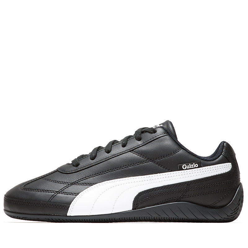 Guizio x Puma Speedcat L Sneakers - Black/White Athletic Shoes for Men - Lightweight Running & Casual Wear for Gym, Workout & Everyday Use