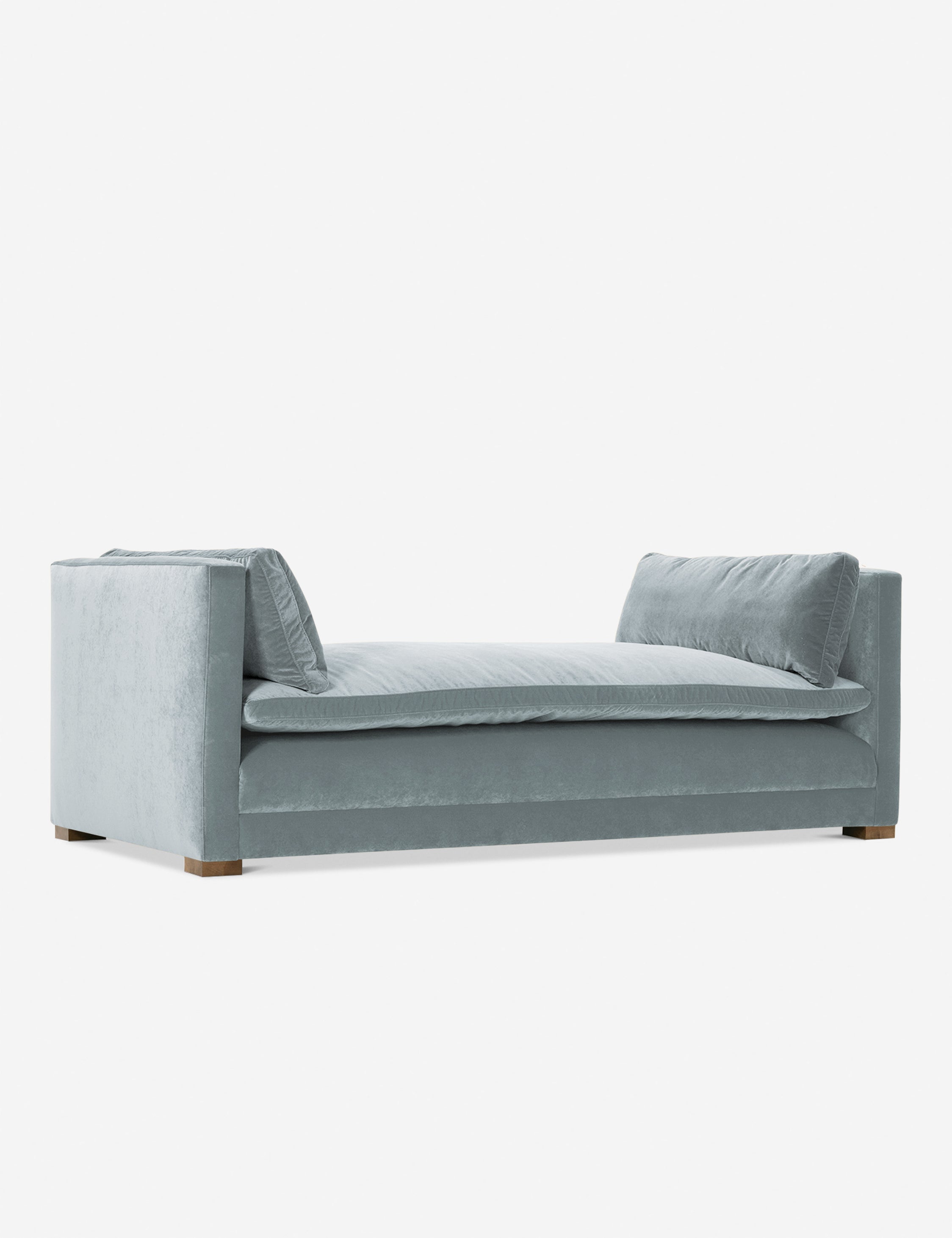 Elvie Chaise - Modern Accent Chair for Living Room, Bedroom & Office - Stylish Upholstered Lounge Chair with Wooden Legs - Perfect for Relaxing, Reading & Decorating Your Home