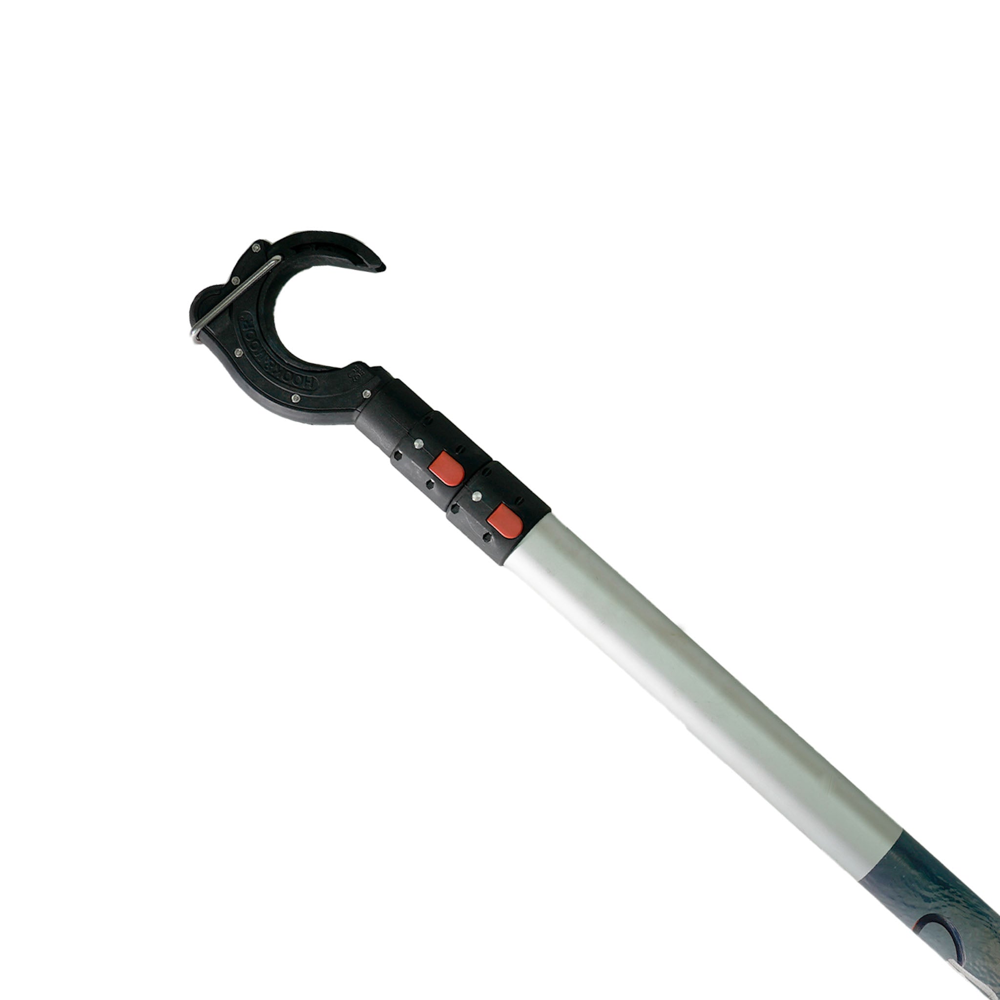 Hook & Moor Telescoping Boat Hook with Moor Hook - Adjustable Length (Multiple Sizes) - Perfect for Docking, Mooring & Marine Safety