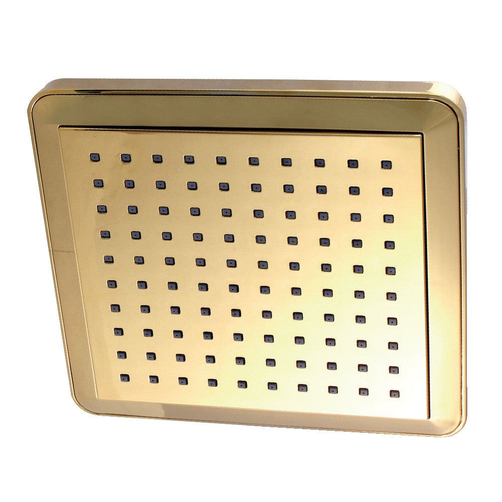 Kingston Brass K250A0 Claremont 9 5/8 Inch Square Rainfall Shower Head - Luxury Bathroom Upgrade for Spa-Like Experience
