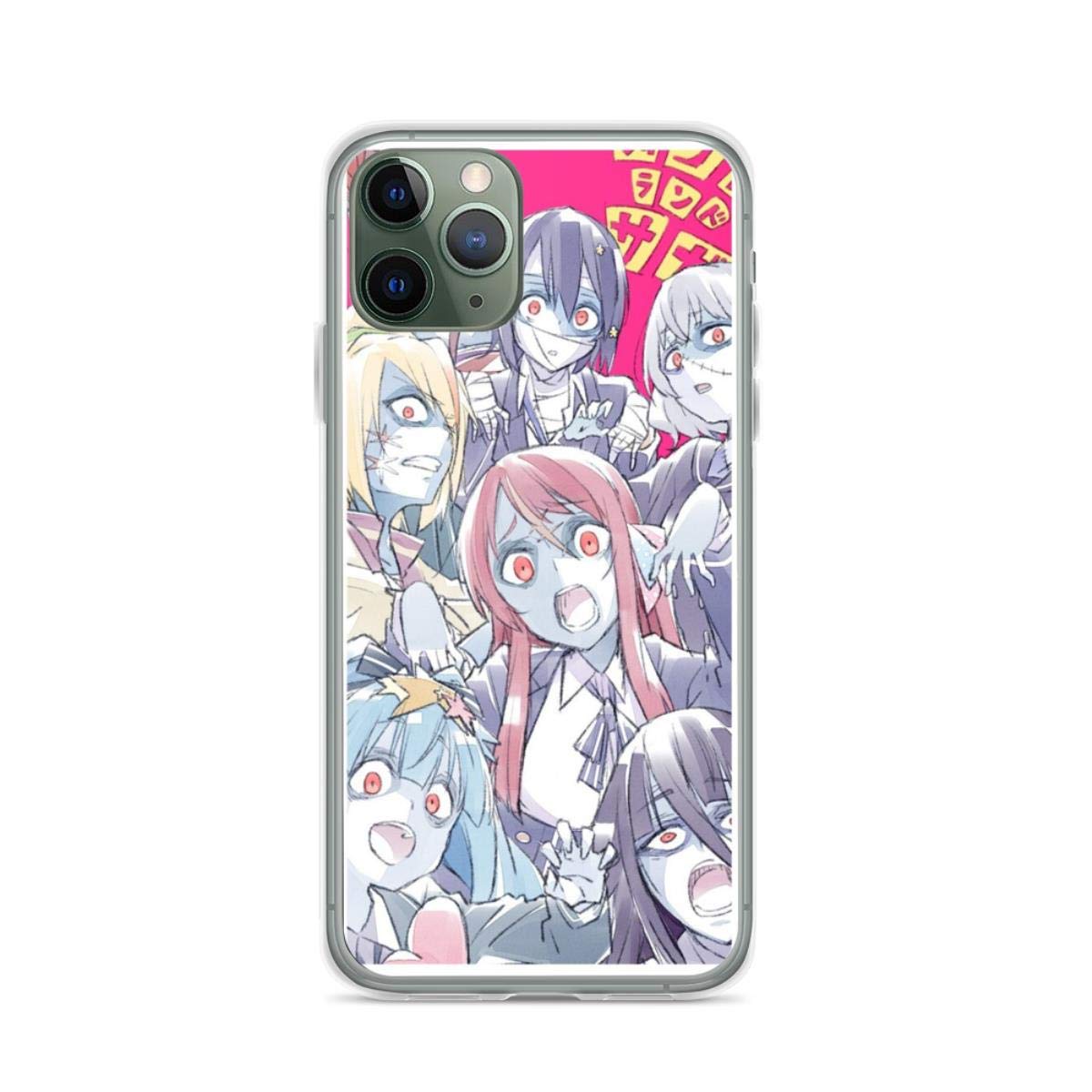 Zombieland Saga Anime Shockproof Clear Phone Case for iPhone 15 14 13 12 11 X Xs Xr 8 7 6 6s Plus Pro Max - Slim Protective Cover for Daily Use, Travel & School