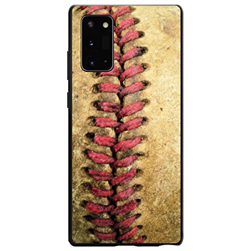 Old Baseball Stitch On Black Case