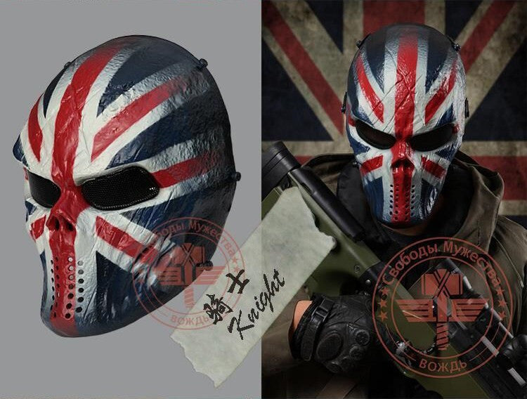 Kryptek Typhon Tactical Airsoft Mask - 9 Style Options for Full Face Protection | Halloween Skull Design | Perfect for Airsoft Games, Military Simulation & Cosplay