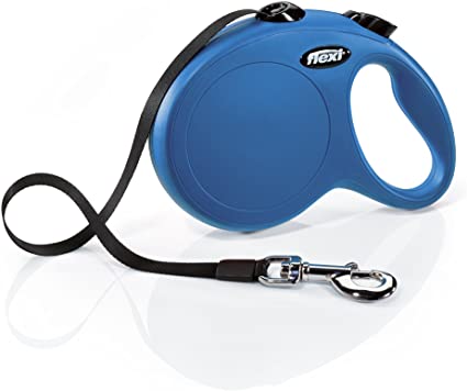 Flexi Classic Tape Leash - Durable Retractable Dog Leash for Small Medium Large Dogs - Perfect for Walking, Running, Training & Outdoor Adventures