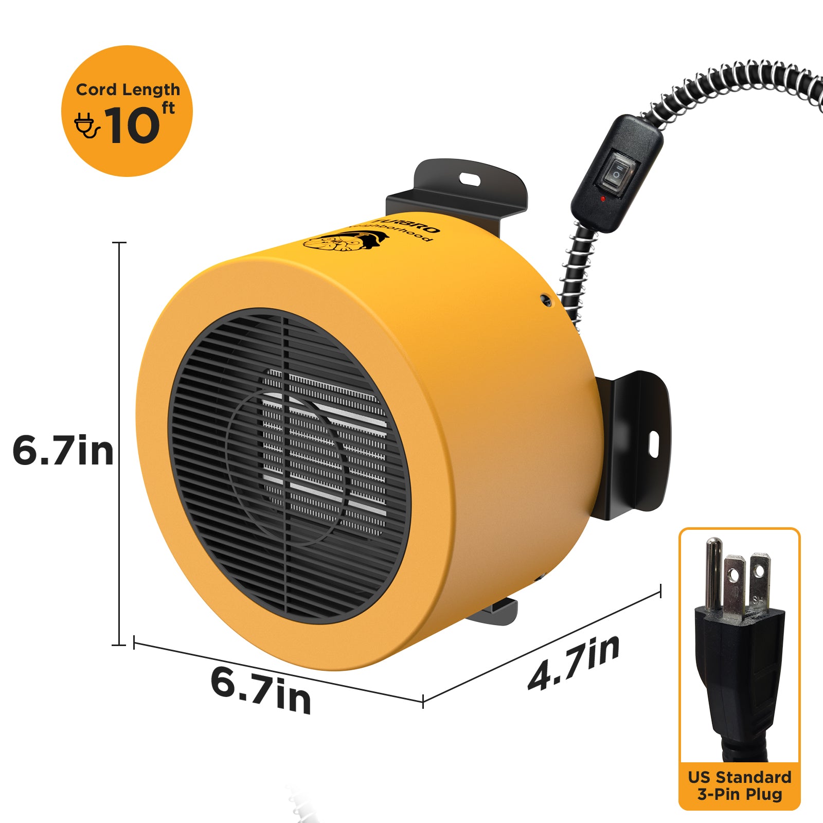 Open Box Neighborhood DH400A Dog House Heater - Safe & Energy Efficient Pet Heater for Outdoor Dog Houses, Kennels & Shelters - Keep Pets Warm in Winter