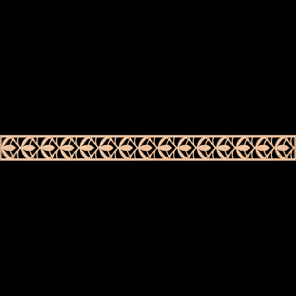 Salem Fretwork Moulding - Decorative Wood Trim for Home Interior & Furniture | Perfect for DIY Crafts, Wall Paneling, and Cabinet Accents