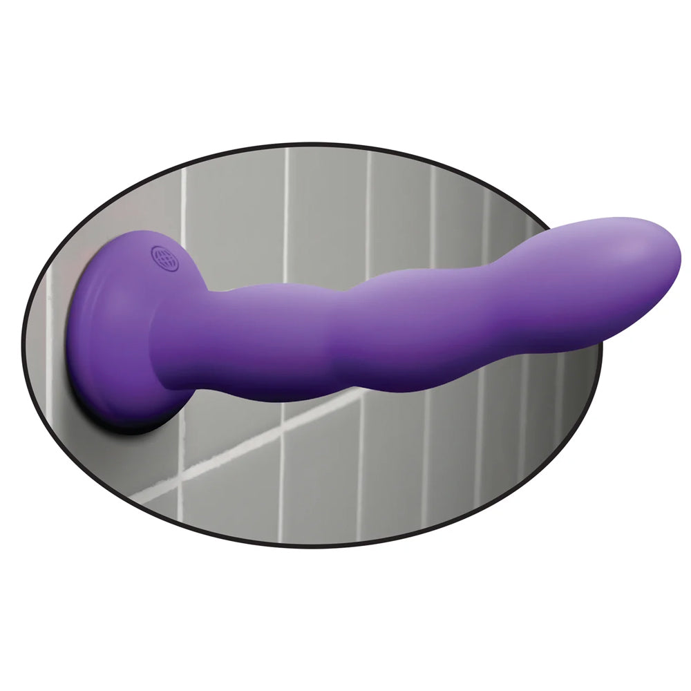 Dillio 6-Inch Twister Dildo with Strong Suction Cup Base - Realistic Textured Adult Toy for Solo Play, Couples & BDSM Scenes