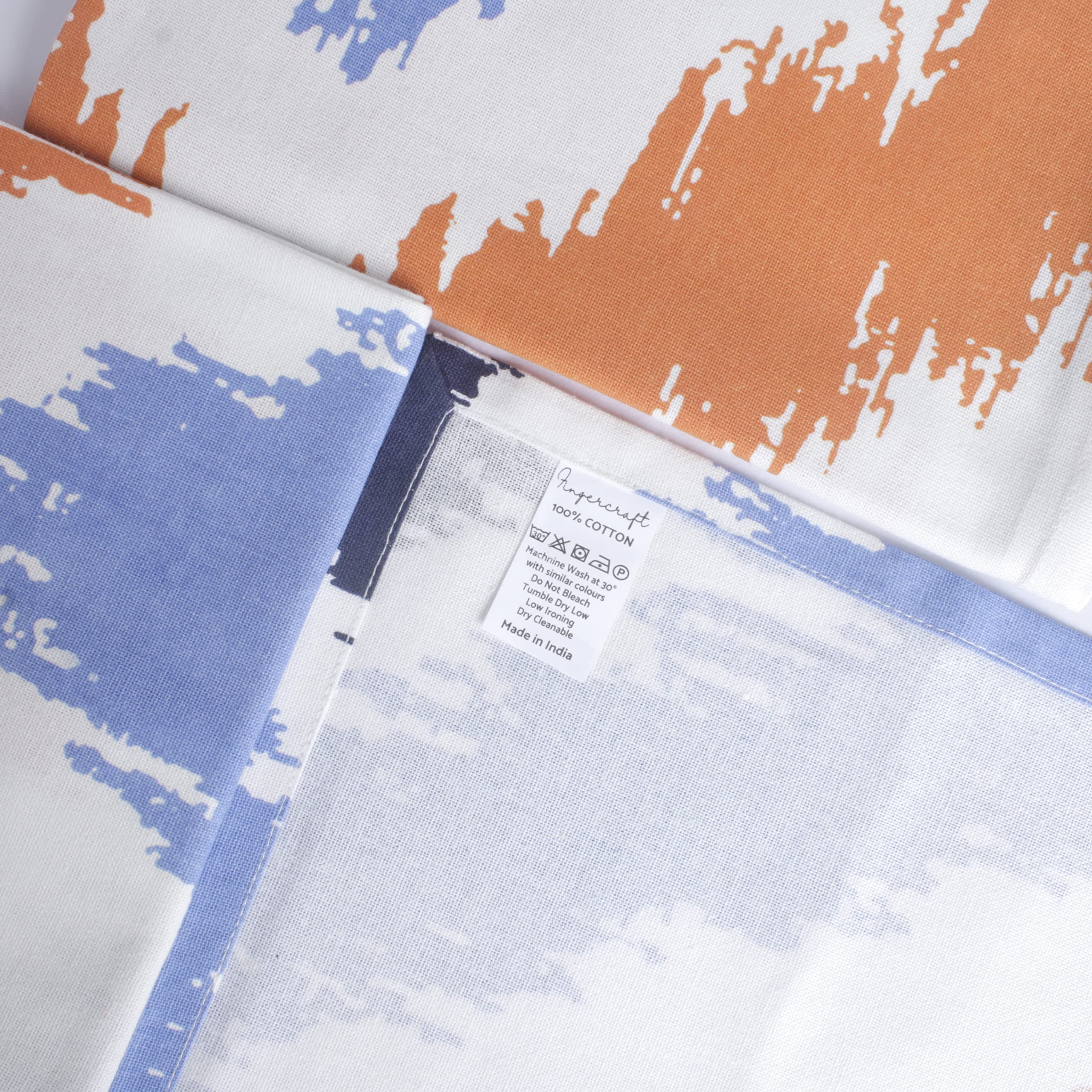 FINGERCRAFT 100% Cotton Kitchen Towels Set of 6 - Super Soft & Absorbent for Cooking & Cleaning