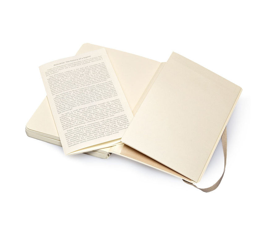 Premium Moleskine Colored Plain Notebook - Pocket Size (3.5