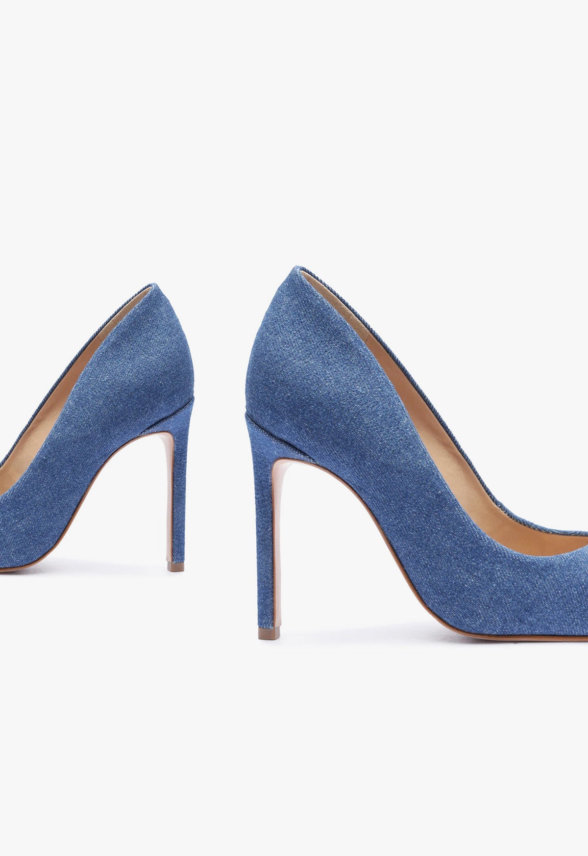 Lou Denim Pump O99 High Heel Shoes for Women - Stylish & Comfortable Heels for Parties, Work & Night Out