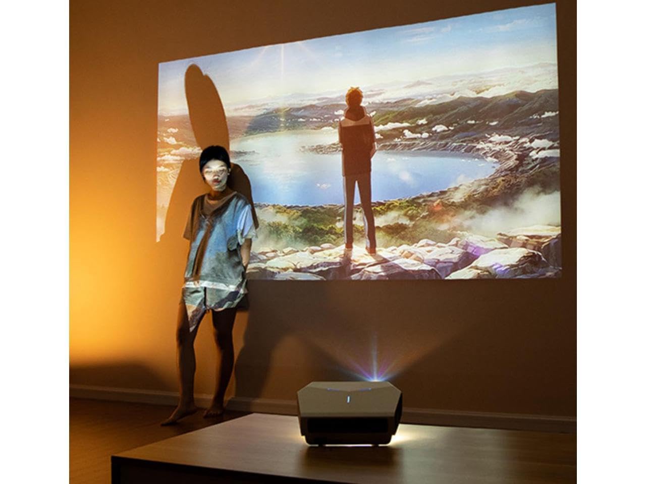 WiFi Bluetooth Projector 1080P Full HD | 4K Support 4600 Lumens Home Theater Projector | 300