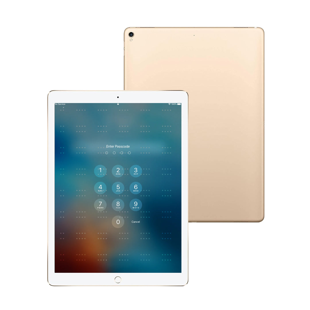 Apple iPad Pro 12.9-inch 1st Generation (A1584) Wi-Fi + Cellular - 128GB, Space Gray - Premium Tablet for Work, Study & Entertainment