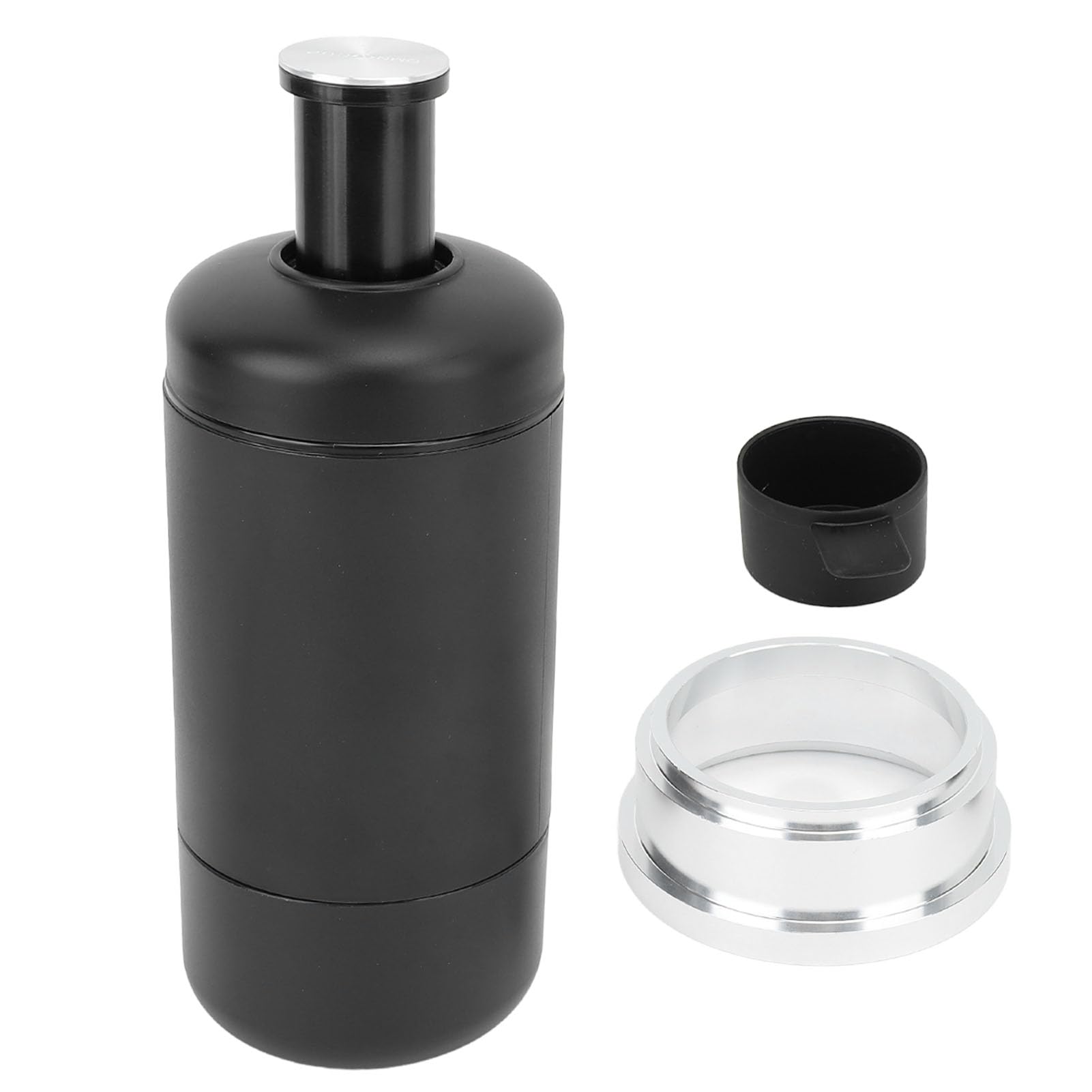 Portable Self-Heating Rechargeable Coffee Maker - Manual Espresso Machine for Camping, Travel & Office Use | Perfect for Outdoor Adventures, Commuting & Workplace Brewing