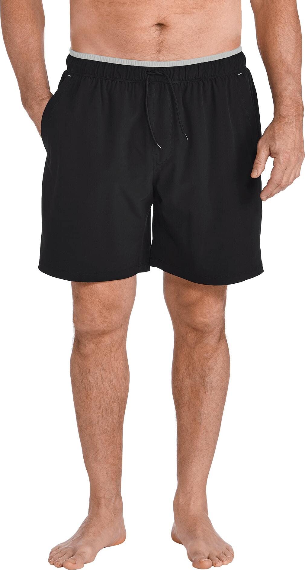 Coolibar UPF 50+ Men's Kahuna Swim Trunks - Quick-Dry Sun Protective Swim Shorts for Beach, Pool & Water Sports