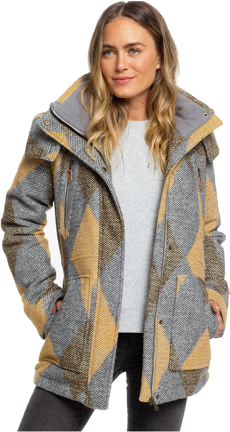 Roxy Women's Dawn Jacket - Lightweight Waterproof Windbreaker for Hiking, Running & Outdoor Adventures