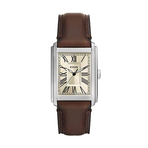 Brown Leather/Silver