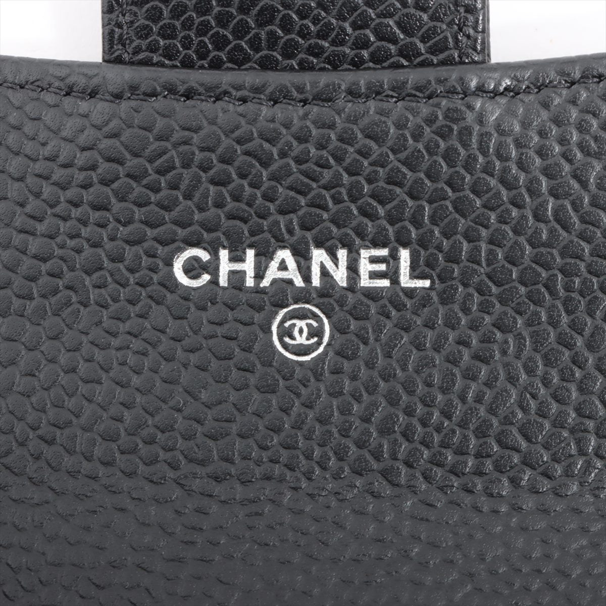 Chanel Caviar Quilted Black Leather Card Holder Wallet - Luxury Compact Card Case for Women, Perfect for Everyday Use & Travel