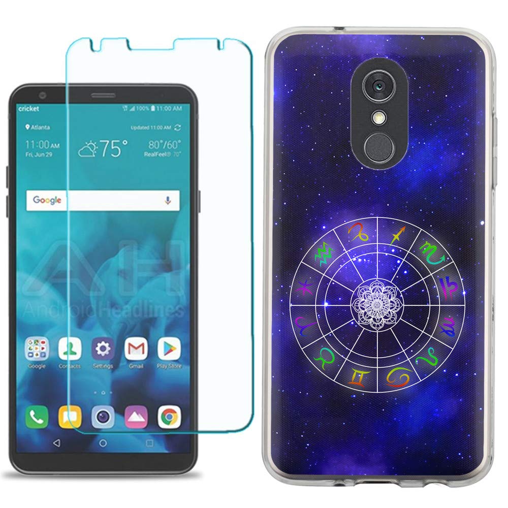 LG Stylo 4 Case with Screen Protector - Slim TPU Cover for Daily Protection