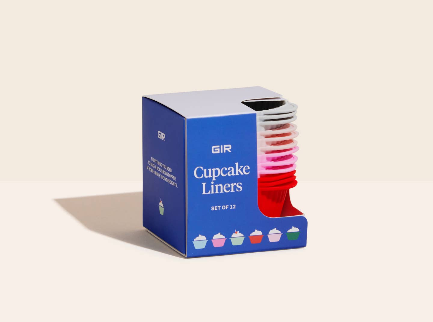 Premium GIR Cupcake Liners - 100 Count, Non-Stick Baking Cups for Perfect Muffins & Cupcakes | Ideal for Home Baking, Party Treats & Holiday Desserts