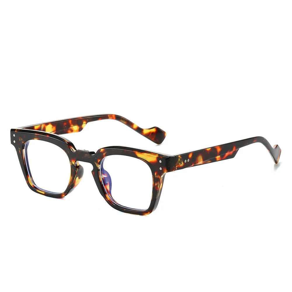 CCspace Women's Full Rim Square Polycarbonate Reading Glasses R57198 - Lightweight & Durable for Reading, Computer Work & Office Use