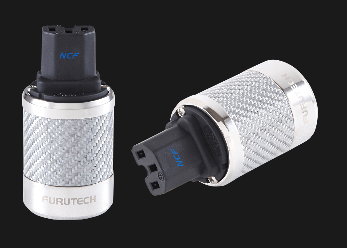 Furutech FI-50 NCF (R) Ultimate Power Connector - Premium Audio Power Plug for HiFi Systems & Home Theater Setup