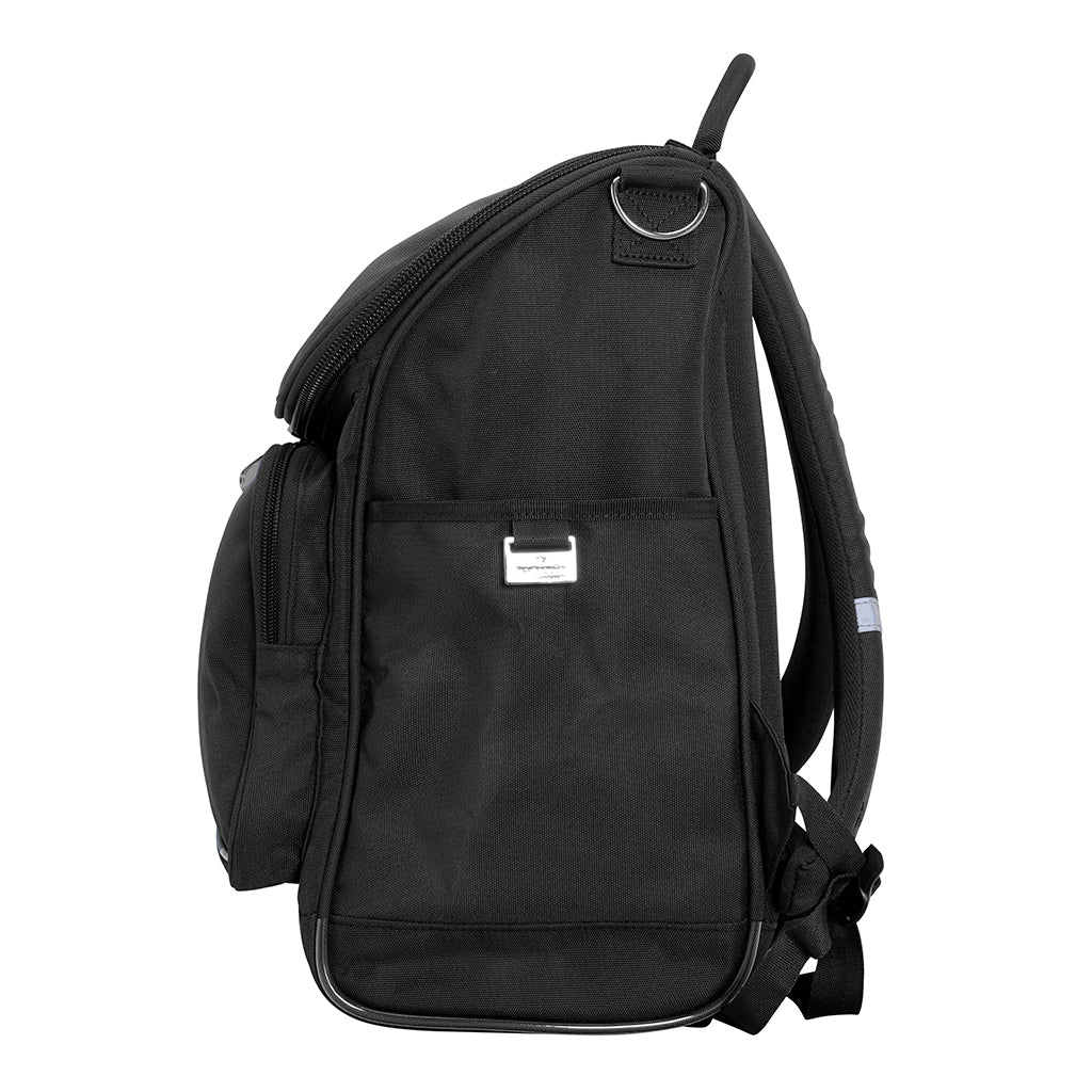Biddeston State School Mighty Tuff Pack 24L Backpack for Kids - Durable Black School Bag for Primary Students - Perfect for School, Travel & Daily Use